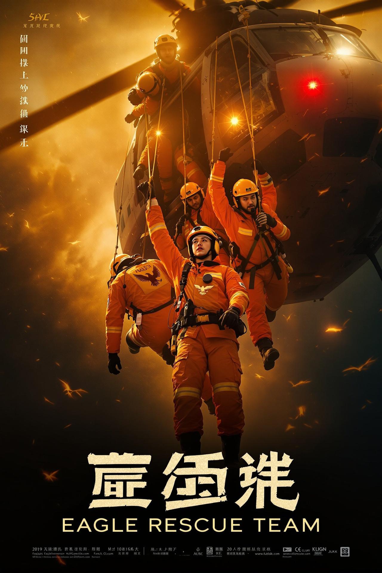 雄鹰救援队短剧海报 - 动漫在线