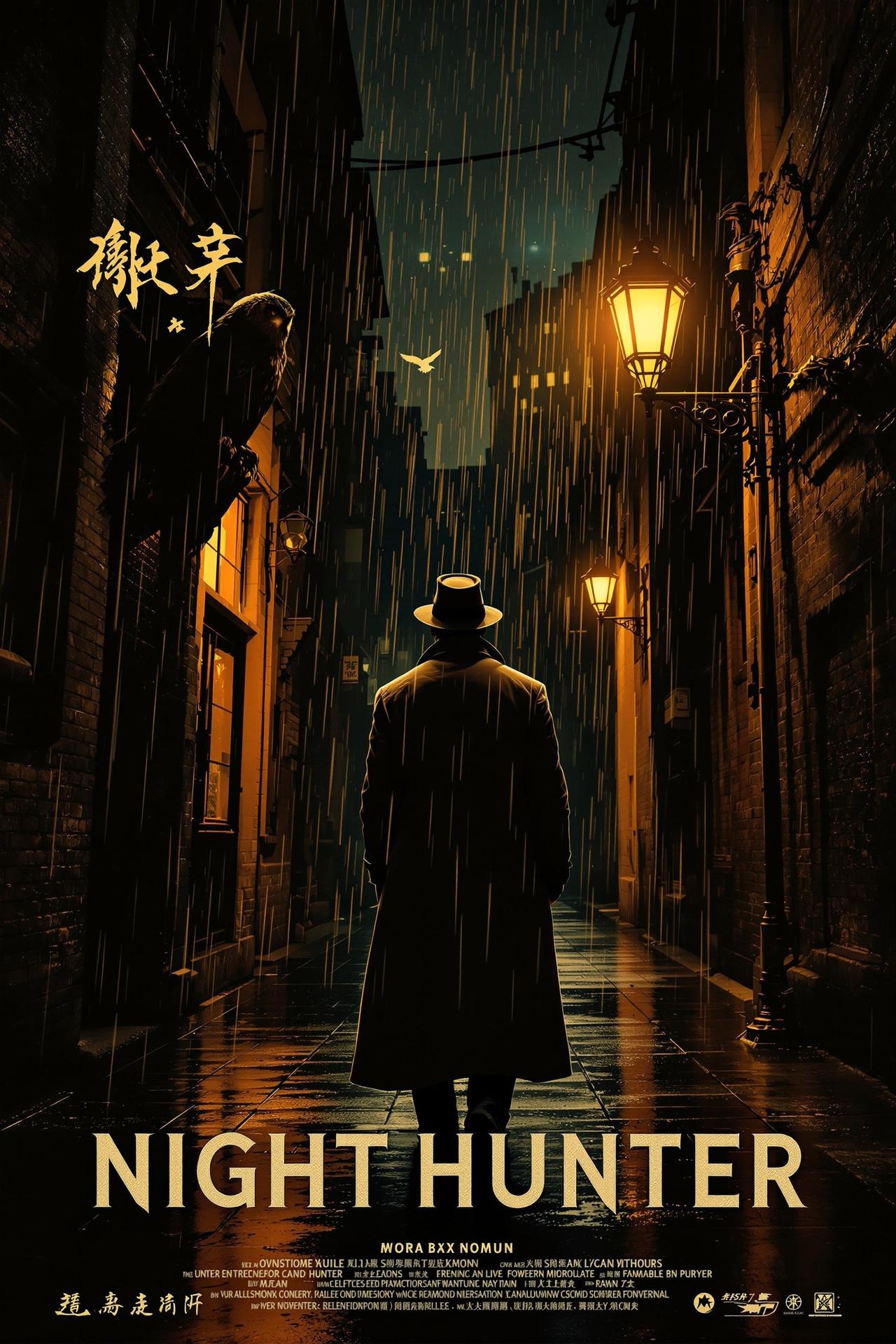 暗夜猎手电影海报 - 动漫在线